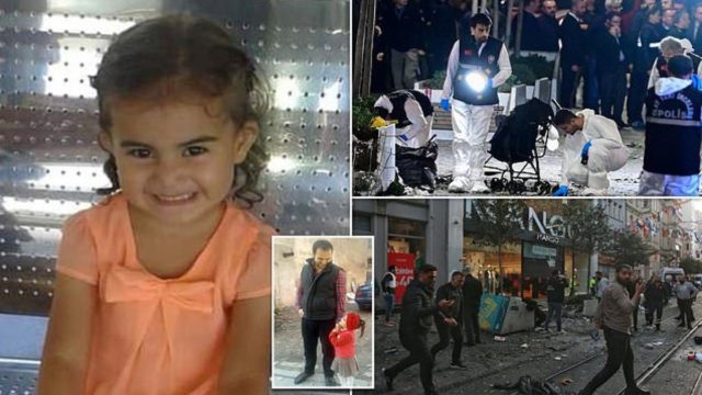 Έκρηξη στην Κωνσταντινούπολη: 9χρονο κοριτσάκι με τον πατέρα της ανάμεσα στους νεκρούς – Άλλοι τέσσερις άνθρωποι σκοτώθηκαν (Video)