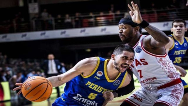 Ρίτας Βίλνιους – Περιστέρι 89-64: Βαριά πρώτη ήττα για την ομάδα του Σπανούλη