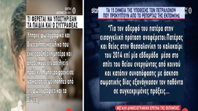 Πετράλωνα: «Εβαζαν το παιδί να φωτογραφίζεται γυμνό με κασκόλ ποδοσφαιρικής ομάδας» – Νέες φρικιαστικές καταγγελίες (Video)