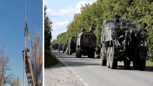 Πόλεμος στην Ουκρανία: Υψώθηκε η σημαία της στη Χερσώνα – Ολοκληρώθηκε η πλήρης απόσυρση των Ρώσων στρατιωτών (Video)