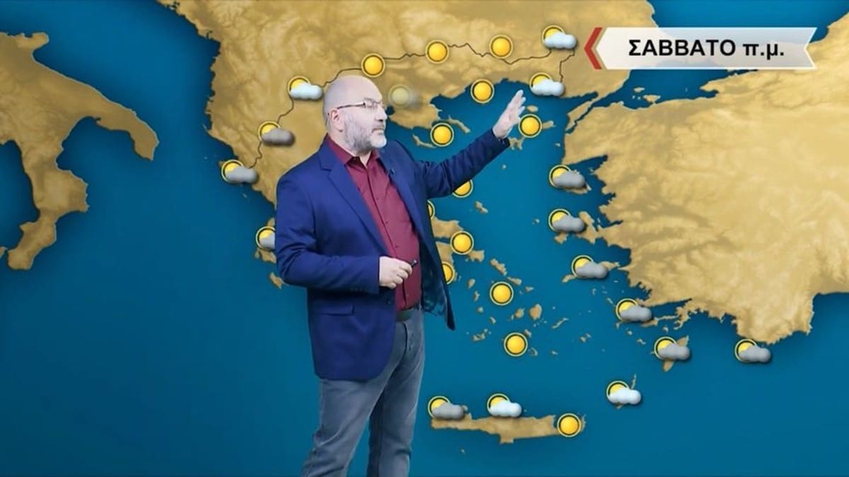 «Έδειξε» τη χειρότερη μέρα ο Σάκης Αρναούτογλου: «Αντικυκλώνας φέρνει καταιγίδες σε…»