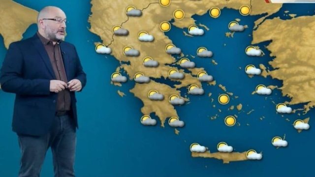 Το «μπλε» των βροχών του χάρτη του Σάκη Αρναούτογλου καλύπτει τη χώρα – Πότε θα ενταθούν τα φαινόμενα