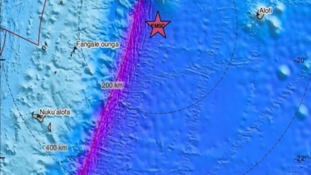 Ισχυρός σεισμός 7,1 Ρίχτερ στην Τόνγκα – Συναγερμός για τσουνάμι