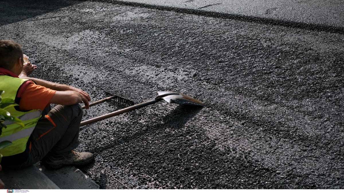 Θεσσαλονίκη: Τυχερός ήταν ο απερίσκεπτος οδηγός που δεν ασφαλτοστρώθηκε το αμάξι του