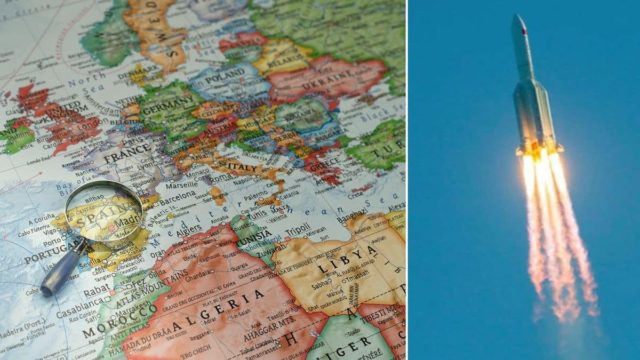 Έκλεισε ο εναέριος χώρος της Ισπανίας: Φόβοι για να μην πέσει κινέζικος πύραυλος στην χώρα!