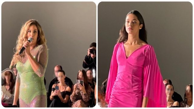 Εντυπωσίασε η Κατερίνα Στικούδη στο Fashion Show του Tassou Mitropoulou στο AXDW