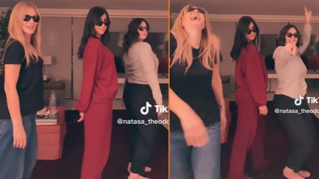 «Τα ‘σπασε» η Νατάσα Θεοδωρίδου: Δείτε την τραγουδίστρια να χορεύει στο TikTok με τις κόρες της (Video)
