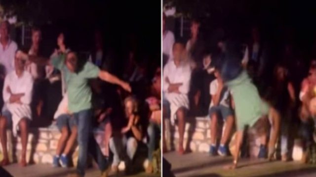 Έγινε της…κωλοτούμπας: Άντρας χορεύει μερακλίδικo ζεϊμπέκικο και ξεσηκώνει τον κόσμο με τις φιγούρες του