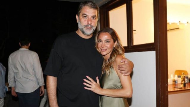 Τρίτο πρόσωπο ανάμεσα στον Βασίλη Μπισμπίκη και την Δέσποινα Βανδή – Οι φωτογραφίες που πρόδωσαν τον ηθοποιό