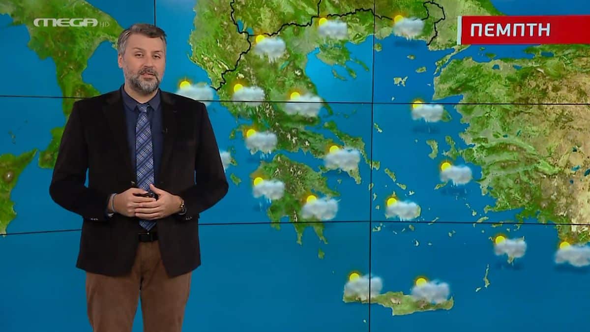 “Σκωτσέζικο ντουζ” από τον Γιάννη Καλλιάνο – Τα πάνω κάτω στην θερμοκρασία των επόμενων ημερών