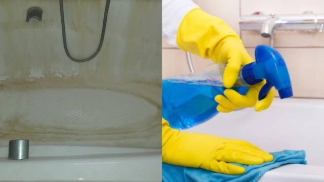 Μπανιέρα “λαμπίκο”: Το κόλπο με μαγειρική σόδα και 1 ακόμα υλικό για αποτέλεσμα που συναρπάζει