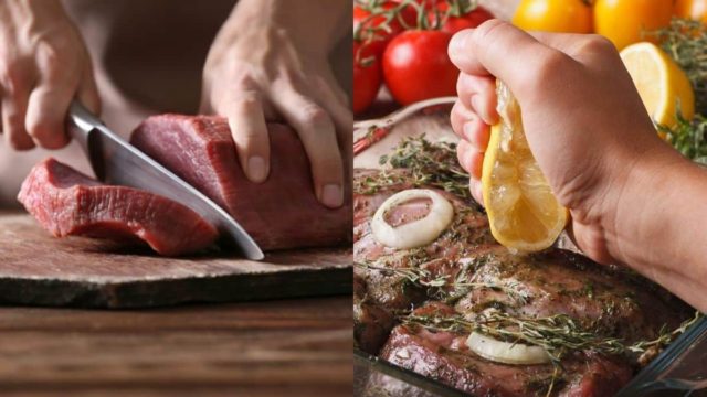Μαλακώστε το κρέας έξυπνα και αποτελεσματικά με το αλάνθαστο κόλπο του λεμονιού