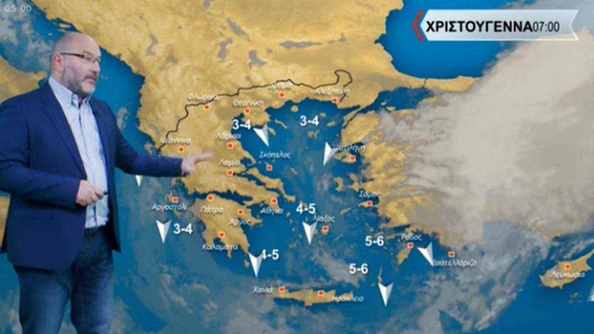 Στροφή 180 μοιρών από τον Σάκη Αρναούτογλου – Έρχονται χιόνια τα χριστούγεννα – Ανατροπή με την αλλαγή του καιρού
