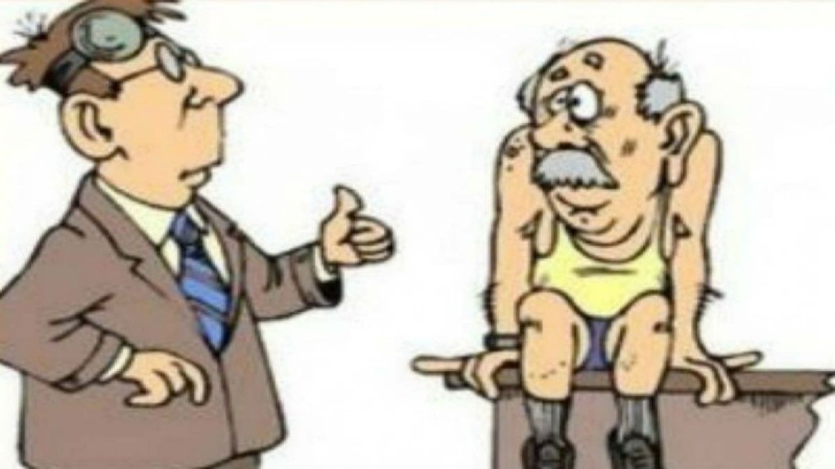 Ένας 85αρης παππούς πηγαίνει στο γιατρό: Το ανέκδοτο της ημέρας (22/12)