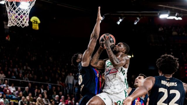 Μπαρτσελόνα – Παναθηναϊκός 74-68: Πάλεψε, αλλά δεν τα κατάφερε το τριφύλλι