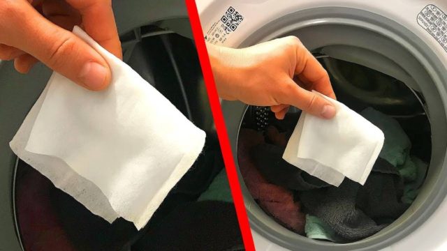 Βάζει ένα μωρομάντηλο στο πλυντήριο ρούχων και συμβαίνει κάτι συνταρακτικό – Θα τρέξετε να το κάνετε και εσείς!