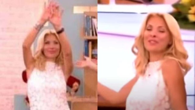 Κορμί αγαλματένιο και λίκνισμα θανατηφόρο: Το καυτό τσιφτετέλι της Ελένης Μενεγάκη που έβαλε “φωτιά” στο πλατό