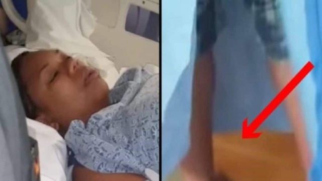Μια μητέρα την ώρα της γέννας αντιλήφθηκε ότι ο γιατρός δεν συμπεριφερόταν φυσιολογικά…Όταν είδε τα πόδια του, πάγωσε!