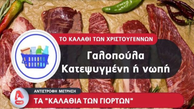 Εορταστικό καλάθι και καλάθι του Αϊ-Βασίλη: Πρεμιέρα αύριο (14/12) – Ποια προϊόντα περιλαμβάνονται (Video)