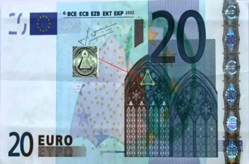 Το χαρτονόμισμα των 20 ευρώ και η σύνδεσή του με τους…Παρατηρήστε το καλύτερα