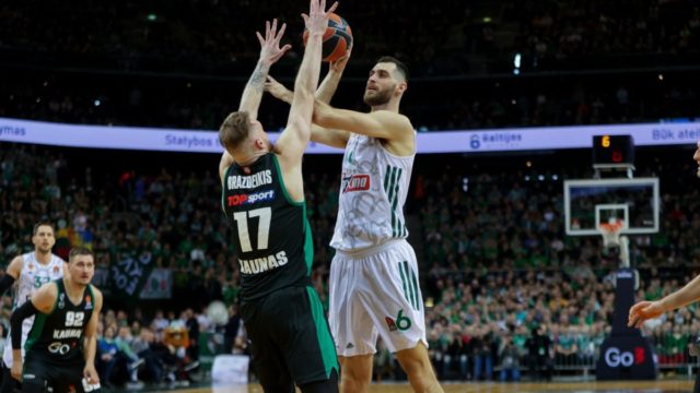 Ζάλγκιρις – Παναθηναϊκός 67-81: Πέταξε στα ουράνια το «τριφύλλι»