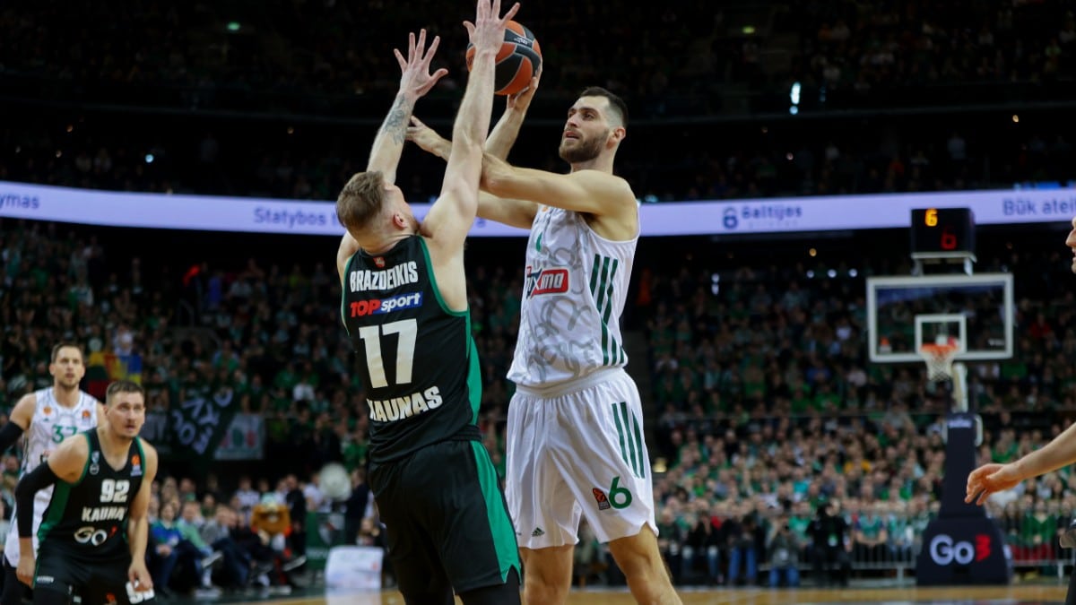 Ζάλγκιρις – Παναθηναϊκός 67-81: Πέταξε στα ουράνια το «τριφύλλι»