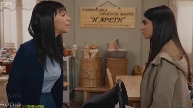 Spoiler – Η Γη της Ελιάς: «Σε ποιον μιλάς έτσι μωρή» – Η συγκλονιστική σκηνή με Αρετή και Βασιλική