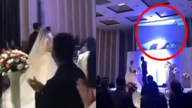 Γαμπρός έπιασε με κρυφή κάμερα τη νύφη να κάνει κάτι ασυγχώρητο – Το βίντεο έπαιξε στον γάμο και έγινε «το έλα να δεις»