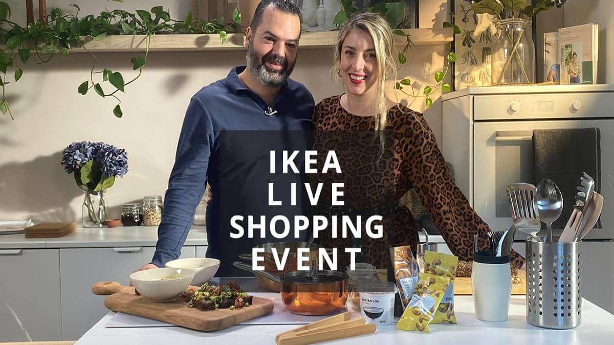 Νέο IKEA Live Shopping Event στο IKEA.gr, όπου η αγαπημένη Madame Ginger μας υποδέχθηκε στην κουζίνα της!