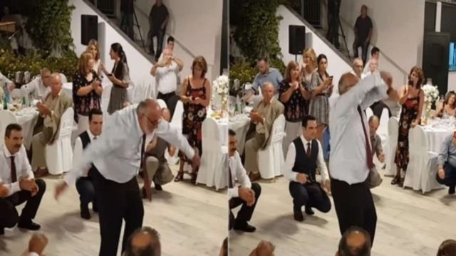 «Ισοπέδωσε» νύφη και γαμπρό: Το βαρύ ζεϊμπέκικο γνωστού πολιτικού – Έκανε άπαντες στον γάμο να παραμιλούν (video)