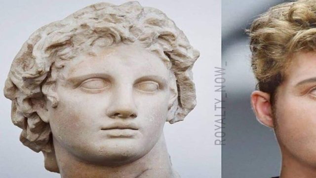 Κούκλος, μπιρμπιλομάτης και ξανθά μαλλιά: Πως θα ήταν ο Μέγας Αλέξανδρος αν ζούσε σήμερα!