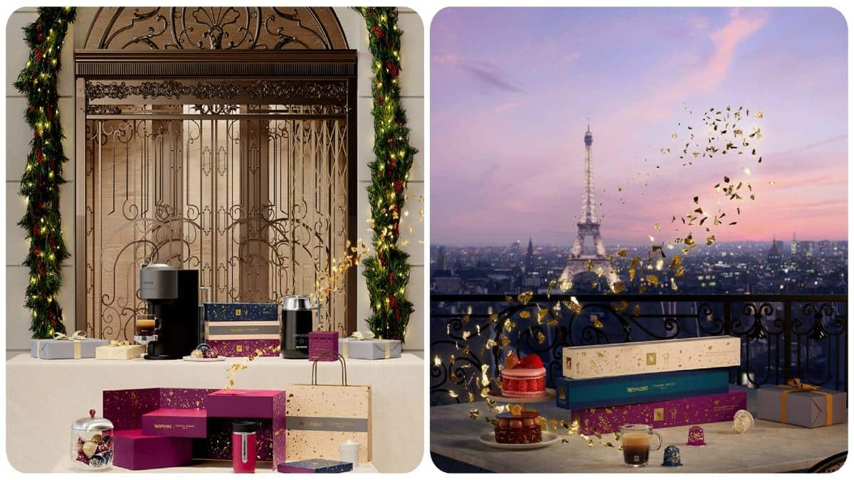 H Nespresso συνεργάζεται με το διάσημο Γάλλο pastry chef Pierre Hermé δημιουργώντας μια εορταστική συλλογή νέων καφέδων!