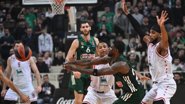 Παναθηναϊκός – Αρμάνι Μιλάνο 90-77: Τέταρτη σερί νίκη με υπογραφή Μπέικον για το τριφύλλι