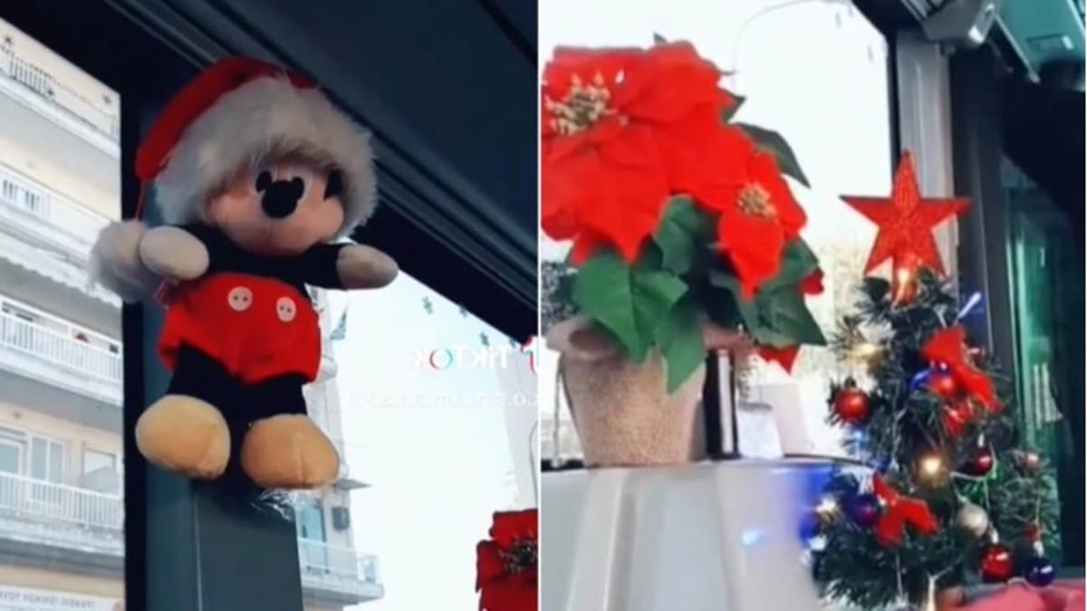 Θεσσαλονίκη: Το Χριστουγεννιάτικο λεωφόρειο που “έκλεψε την παράσταση”(video)