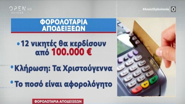 Σούπερ φορολοταρία: 12 τυχεροί λαχνοί κερδίζουν από 100.000 ευρώ – Οι εξαιρέσεις και τα έπαθλα
