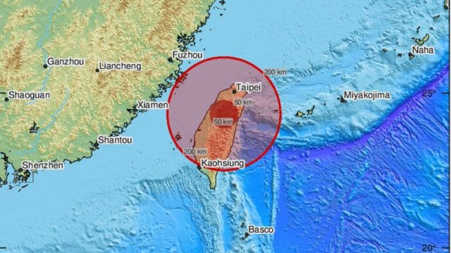 Σεισμός στην Ταϊβάν – 6,2 Ρίχτερ η ισχυρή δόνηση (photo-video)