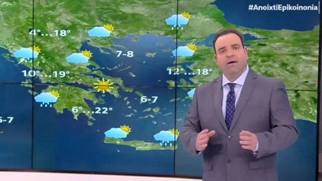 Πολική “βόμβα” από τον Κλέαρχο Μαρουσάκη – ” Θα προκαλέσει κακοκαιρία στη χώρα μας το τριήμερο…”