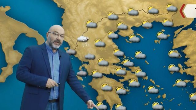 “Χιονόπλακα” από τον Σάκη Αρναούτογλου – “Θα πέσουν πυκνά χιόνια από…”