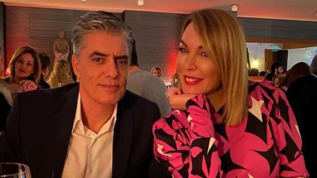 “Παραλήρημα” χαράς για τον Νίκο Ευαγγελάτο – Στο πλεύρο του η Τατιάνα Στεφανίδου