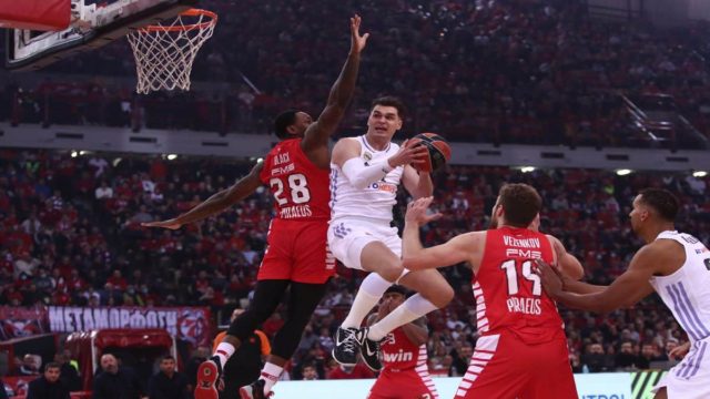 Ολυμπιακός – Ρεάλ Μαδρίτης (73-60): “Σκούπα” στη Βασίλισσα και κορυφή στην EuroLeague