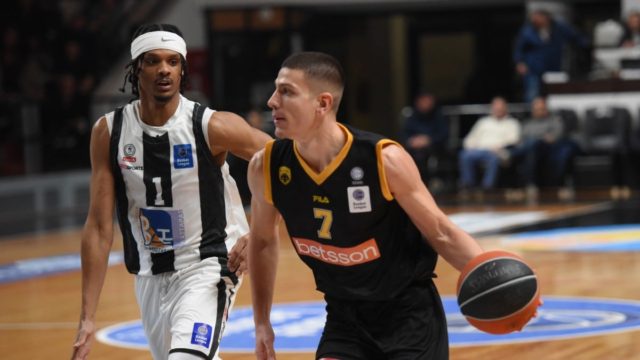 Απόλλωνας Πάτρας – ΑΕΚ 61-69: Μεγάλη εμφάνιση για τον δικέφαλο