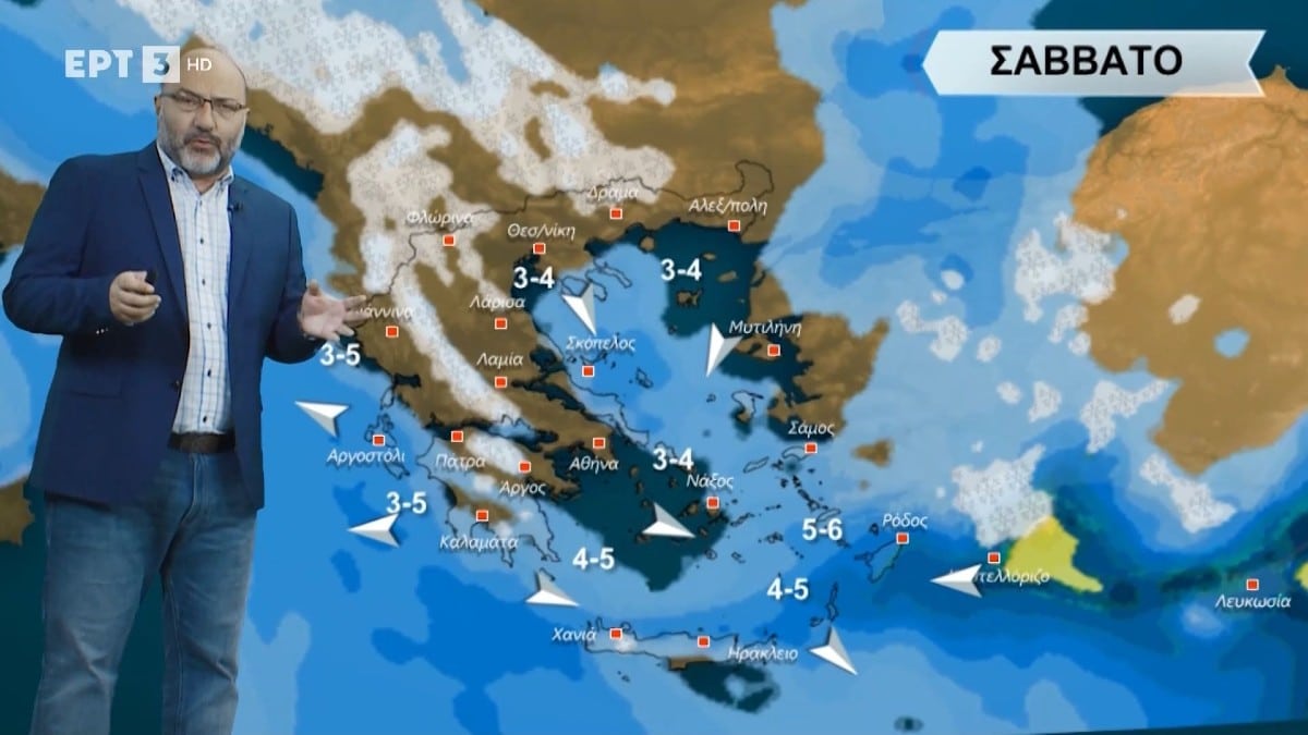 «Καταπέλτης» για τον καιρό ο Σάκης Αρναούτογλου: «Είχαμε πάνω από 20 χρόνια να δούμε…»