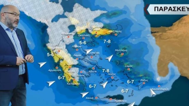 «Γερή» κατεβασιά κρύου από τον Σάκη Αρναούτογλου: «Σε αυτές τις περιοχές θα χιονίσει ξαφνικά»