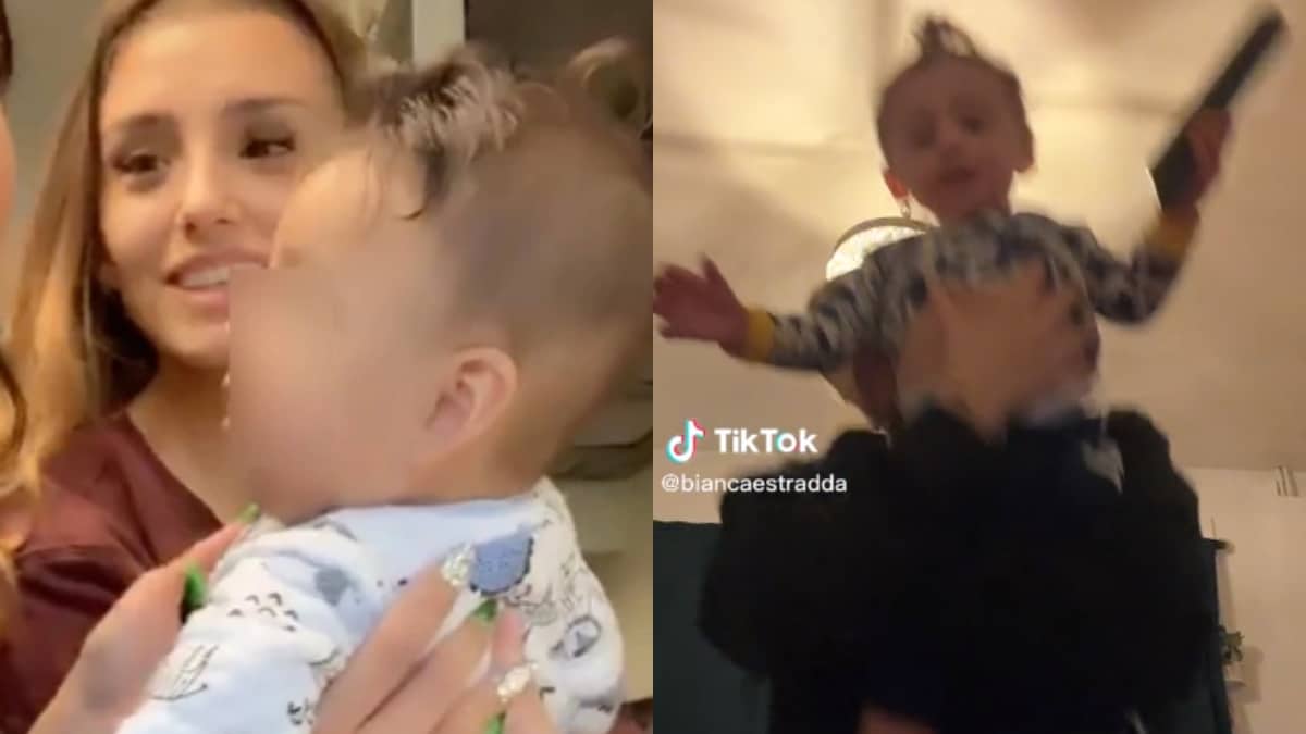 Πόζαρε με τον γιό της στο TikTok – Όταν μπήκε στο πλάνο η γιαγιά του μωρού πάθαμε σοκ