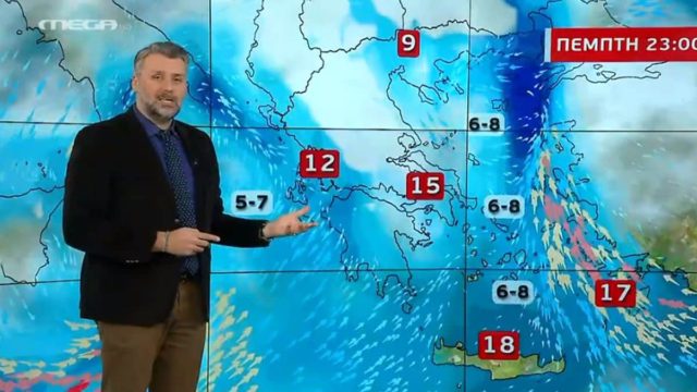 “Χαστούκι” από τον Γιάννη Καλλιάνο: “Προς τις βραδυνές ώρες…” – “Κόκκινη” προειδοποίηση από τον μετεωρολόγο