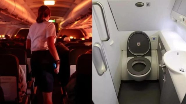 «Δεν ήξερα ότι ήμουν έγκυος»: Γυναίκα σε πτήση ένιωσε πόνο στο στομάχι – Όταν πήγε στην τουαλέτα του αεροπλάνου κατάλαβε ότι…