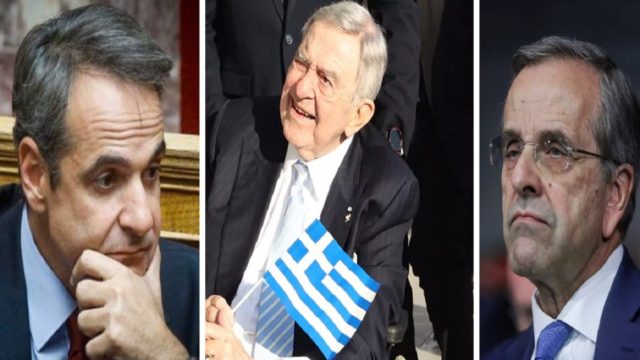“Καταπέλτης” ο Σαμαράς κατά Μητσοτάκη για την κηδεία του τέως Βασιλιά Κωνσταντίνου: «Μόνο αυταρχικά καθεστώτα “σβήνουν” το παρελθόν!» (photo)
