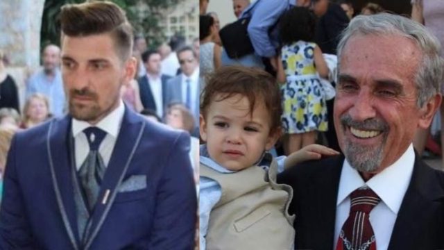 Γεμάτος καμάρι ο Νίκος Καντερές: Ευτυχισμένος πεθερός και παππούς στον χλιδάτο γάμο του γιου του (photos)