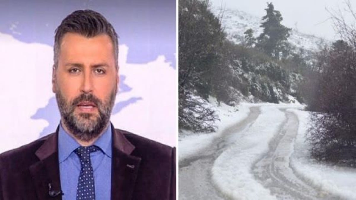“Σειρήνα” Γιάννη Καλλιάνου: «Aπό την προσεχή Τετάρτη 25/1 και έπειτα θα…» – Χιόνια στην Αττική και άλλες 8 περιοχές – Αναλυτικά οι ημερομηνίες (photo)