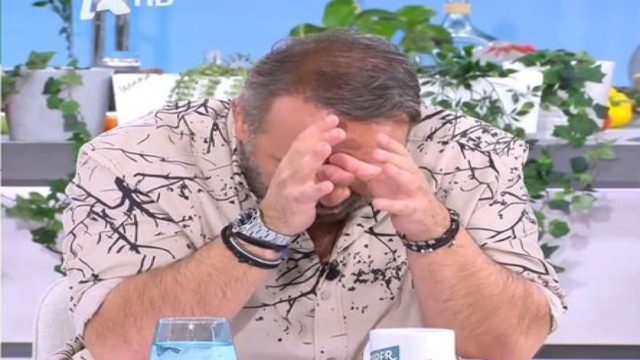 «Συγγνώμη, συγγνώμη παιδιά…» – «Λύγισε» on air ο Γρηγόρης Γκουντάρας (Video)
